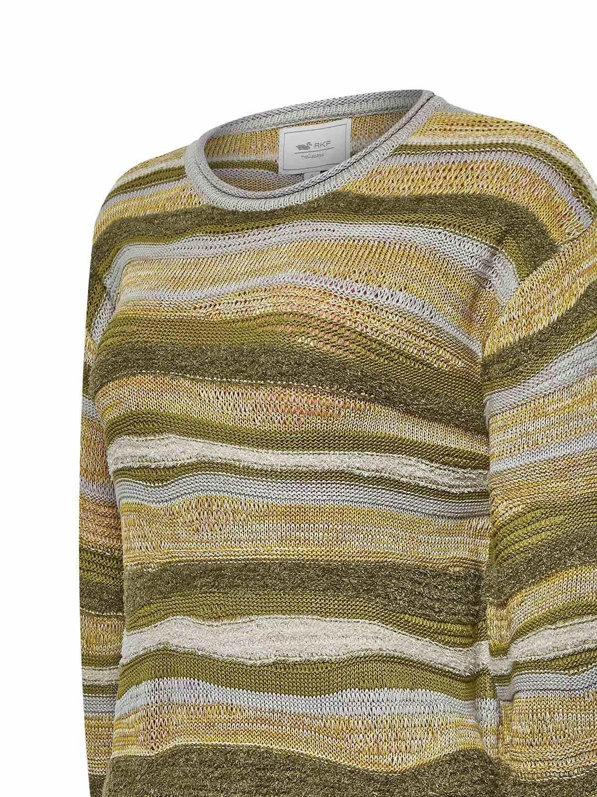 Sweater Algodón Mujer Samba Verde Oscuro -3