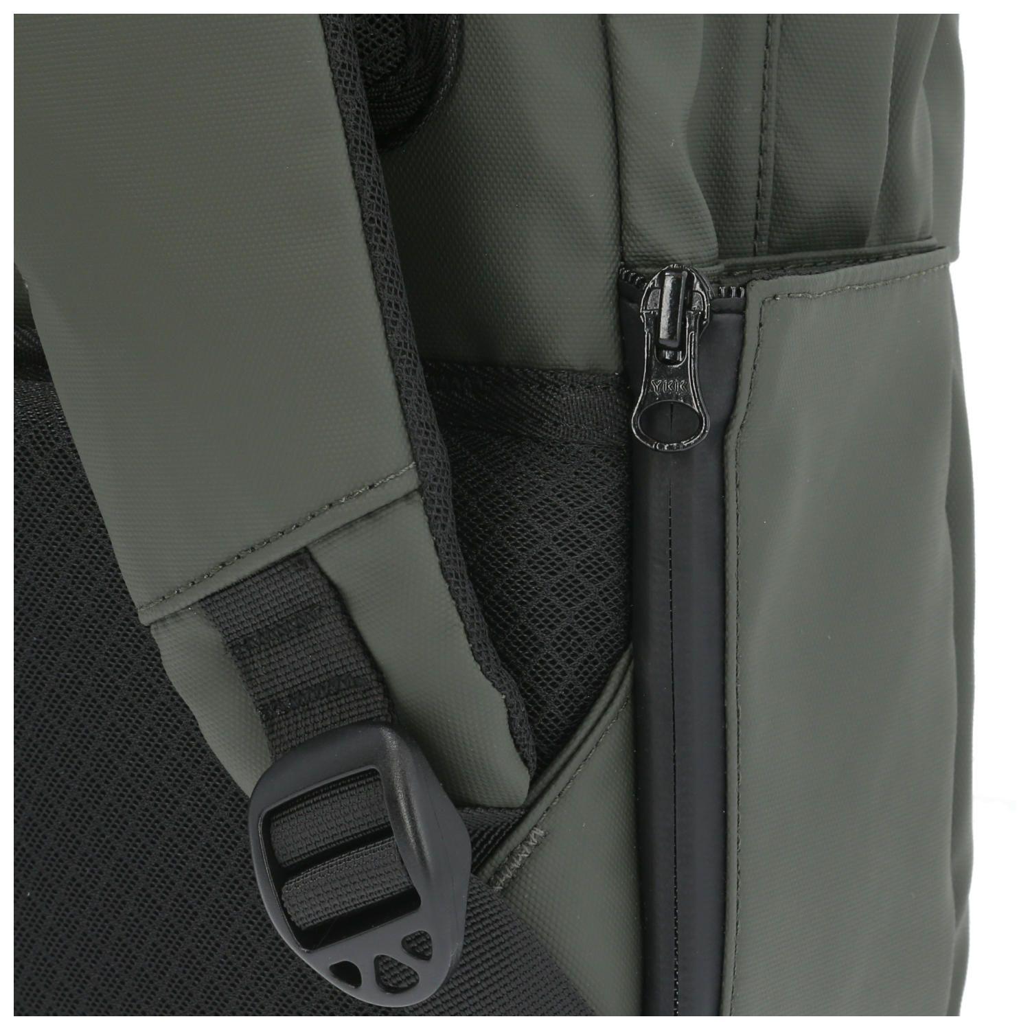 Mochila Fibras Reciclada Unisex WR Clark Verde-3