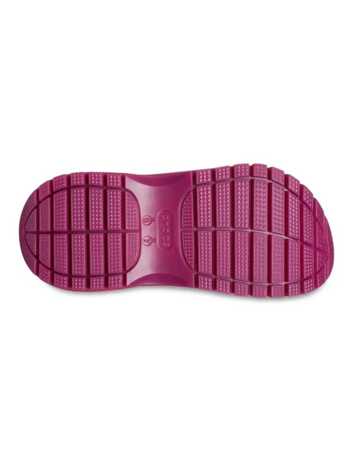 Zueco Crocs Mujer Megacrush Matte Rosado-5