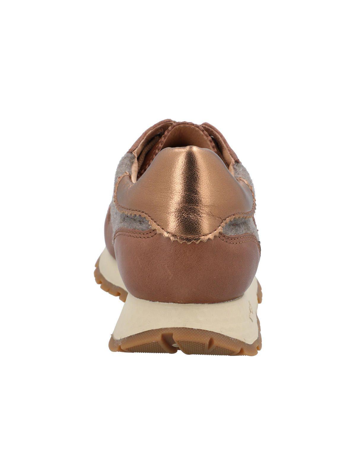 Zapatilla Cuero Mujer Bonete Camel-6