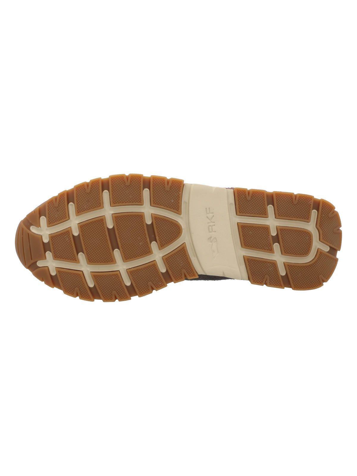 Zapatilla Cuero Mujer Bonete Camel-7
