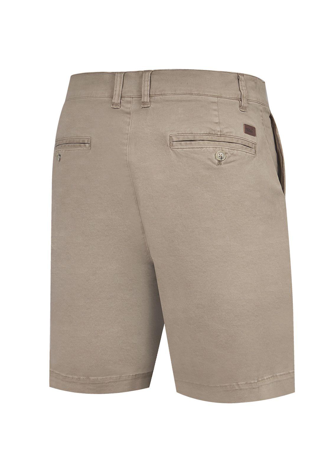 Short Natural Flex Café Classic Hombre -1