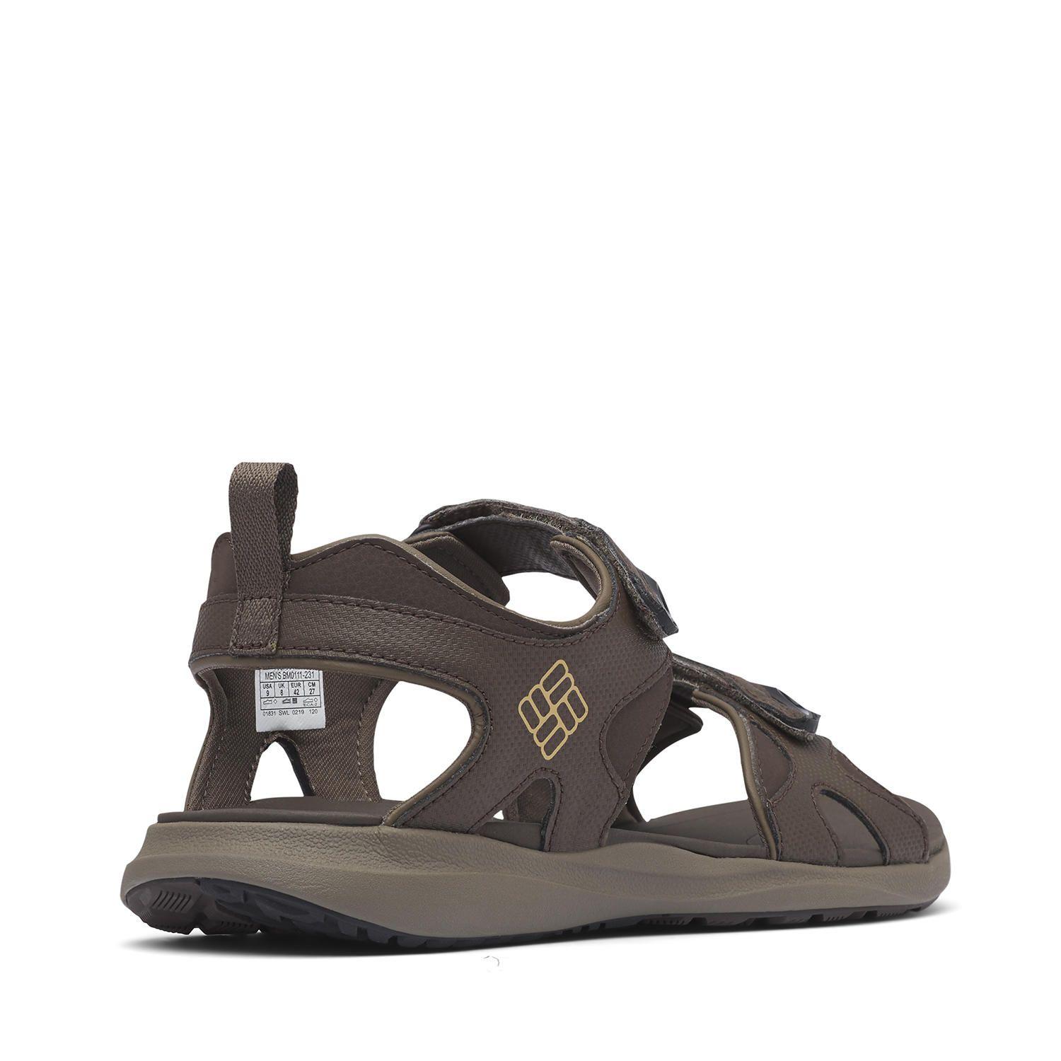 Sandalia Hombre Columbia 2 Strap Marrón-3