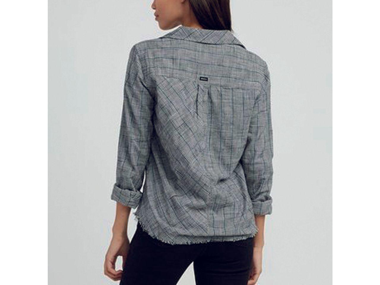 Blusa Manga Larga Answered Vintage White-1