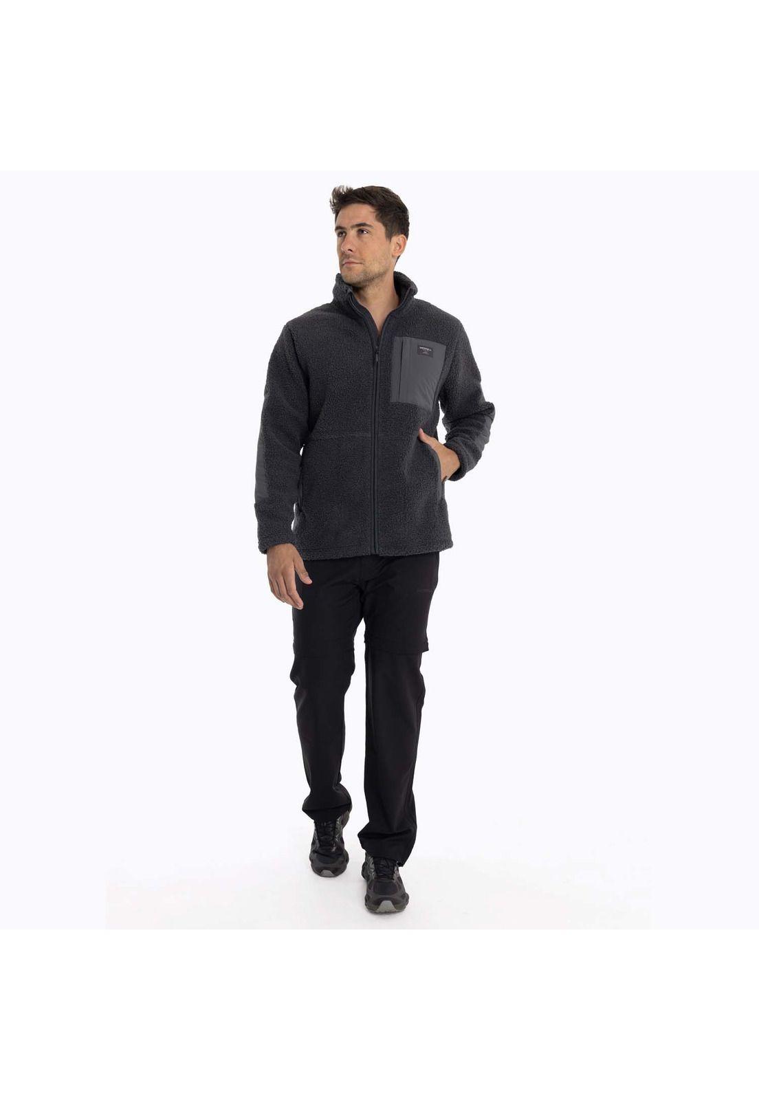 Polar Hombre Yukon Sherpa Gris Merrell-5