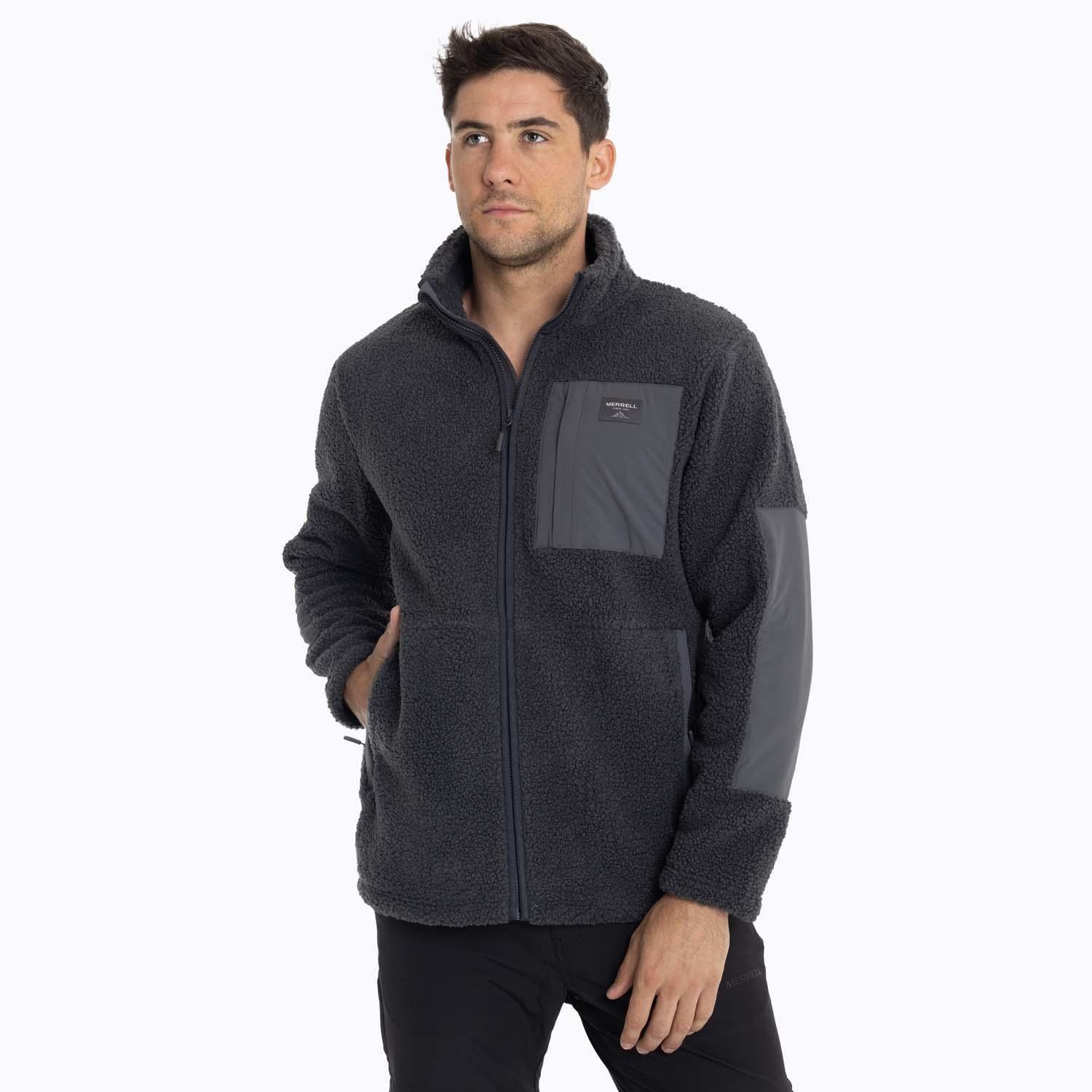 Polar Hombre Yukon Sherpa Gris Merrell-0