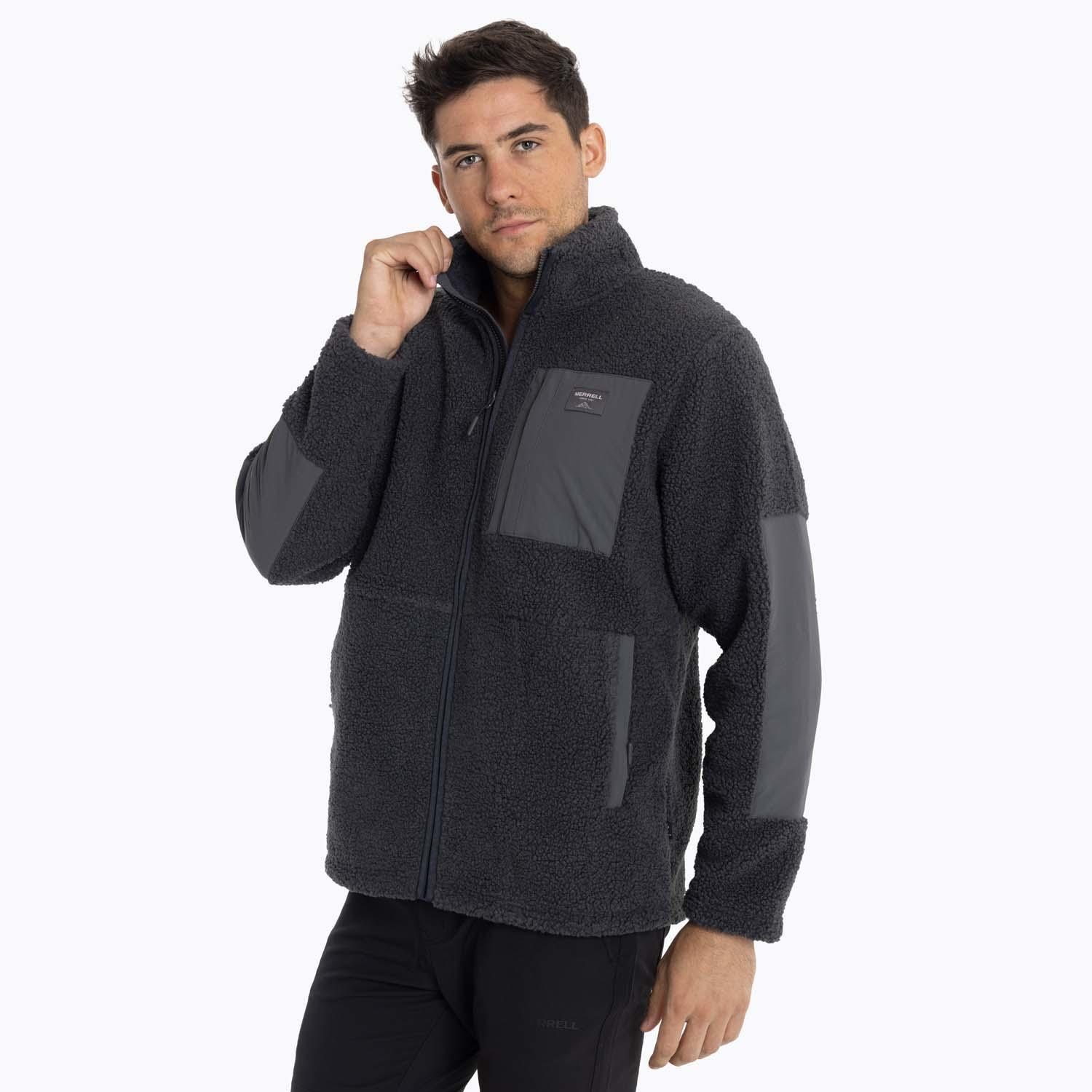 Polar Hombre Yukon Sherpa Gris Merrell-1