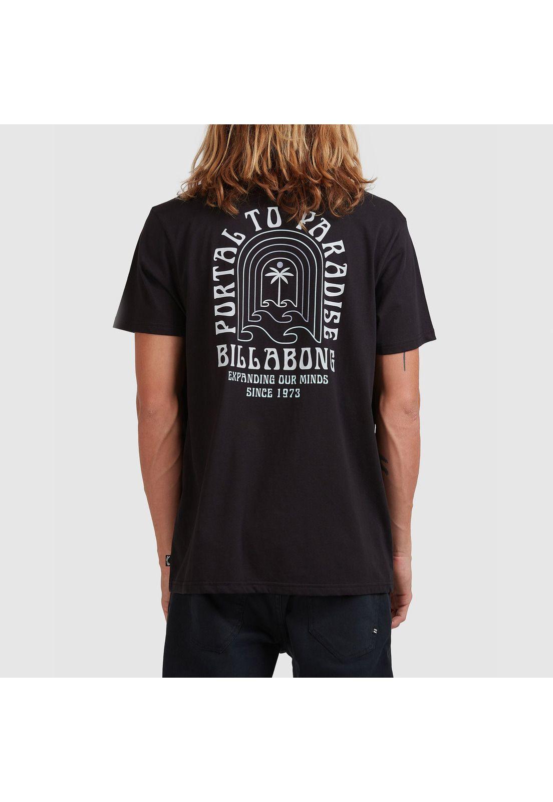 Polera M/C Hombre Portal Ss Negro-2