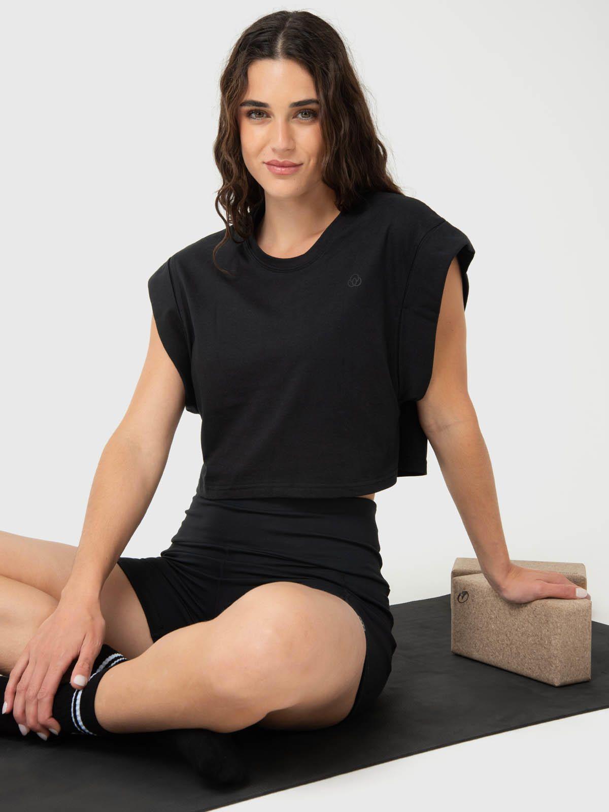 Polera Mujer Clarissa Negra -0