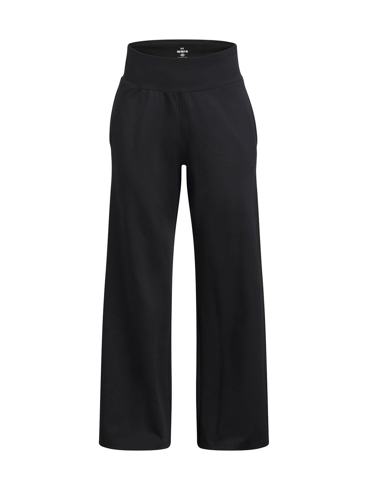 Pantalón Ua Motion Open Hem Negro Para Niña-0
