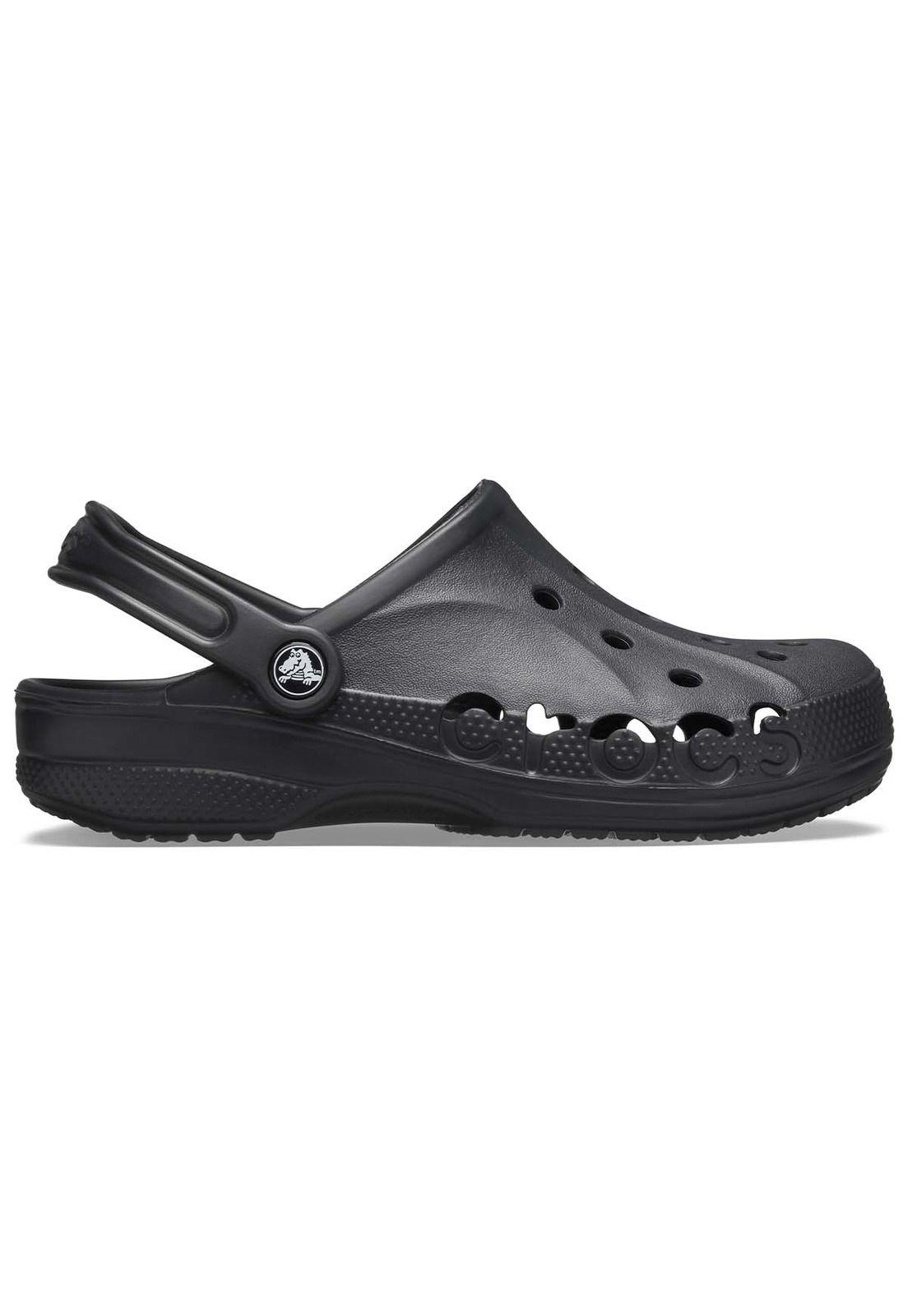 Zueco Crocs Unisex Baya Negro-0