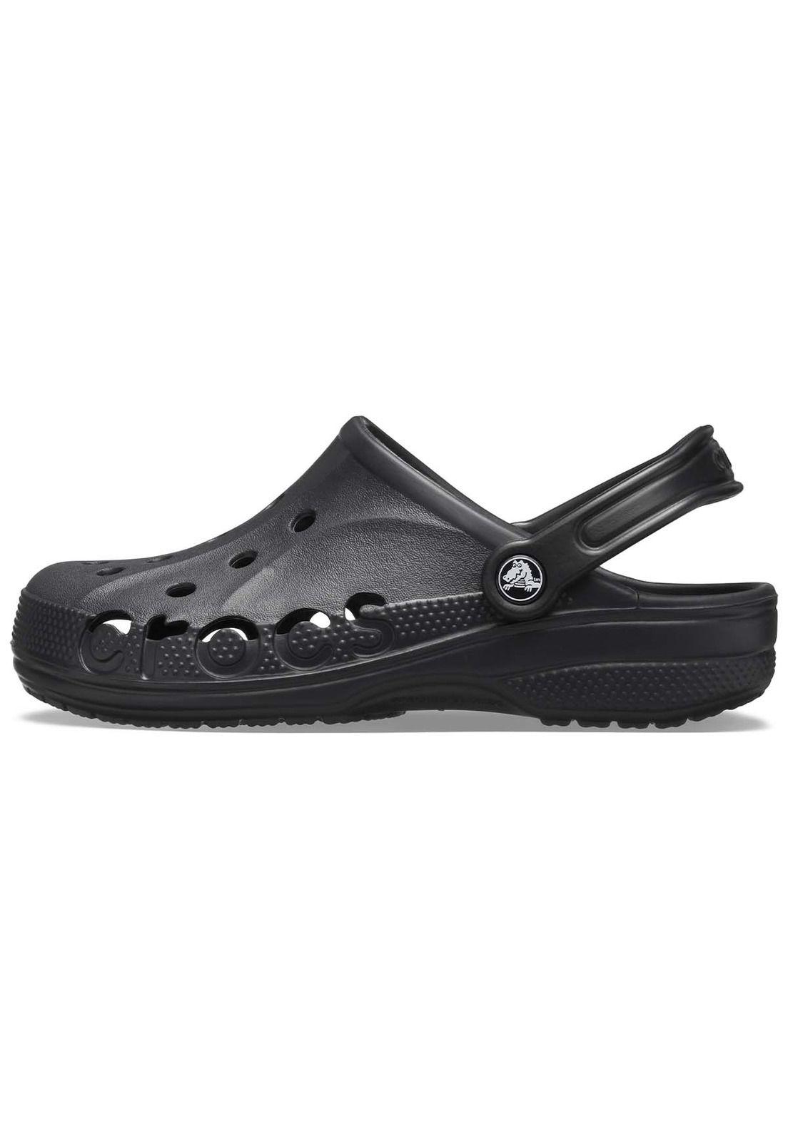 Zueco Crocs Unisex Baya Negro-1