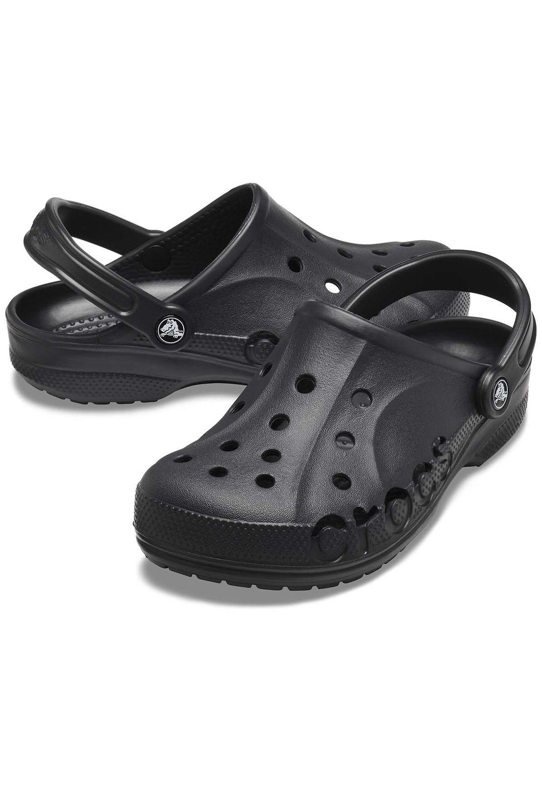 Zueco Crocs Unisex Baya Negro-3
