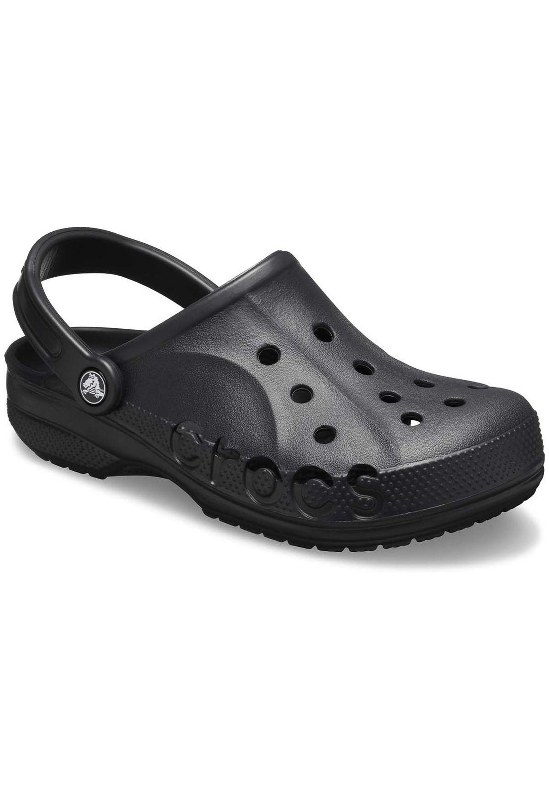 Zueco Crocs Unisex Baya Negro-5