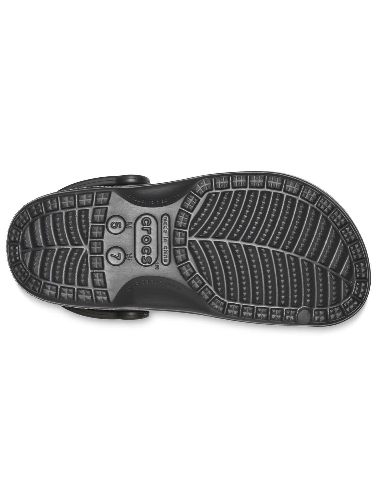 Zueco Crocs Unisex Baya Negro-4