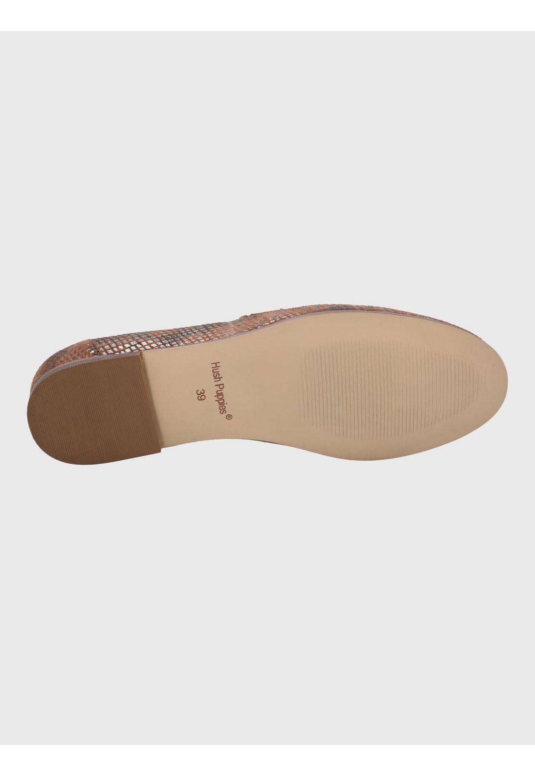 Mocasin Cuero Mujer Madsen Café-7