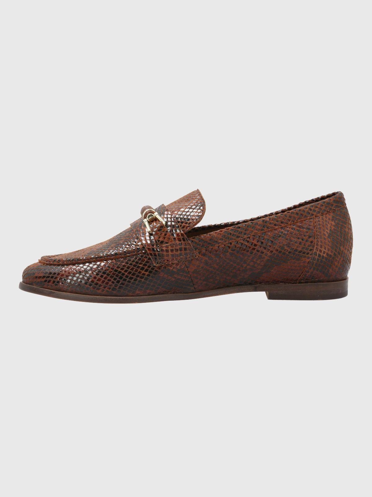 Mocasin Cuero Mujer Madsen Café-5