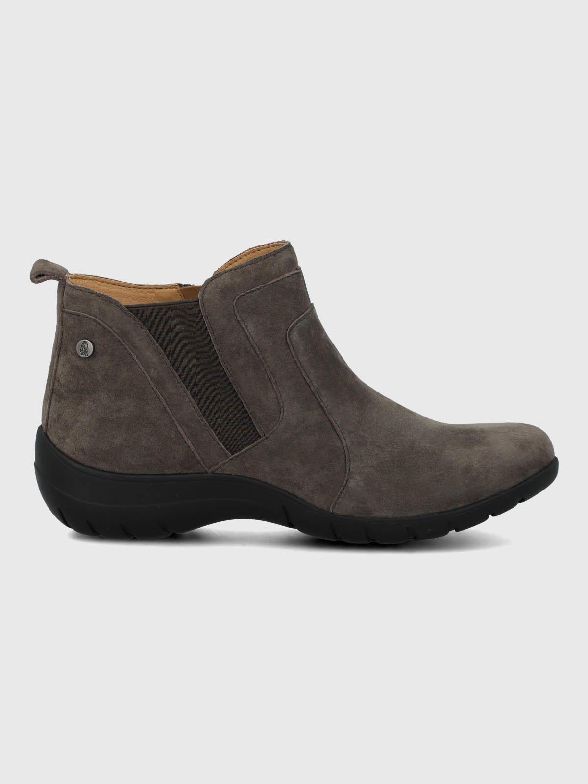 Botin Cuero Mujer Ever Gris-1