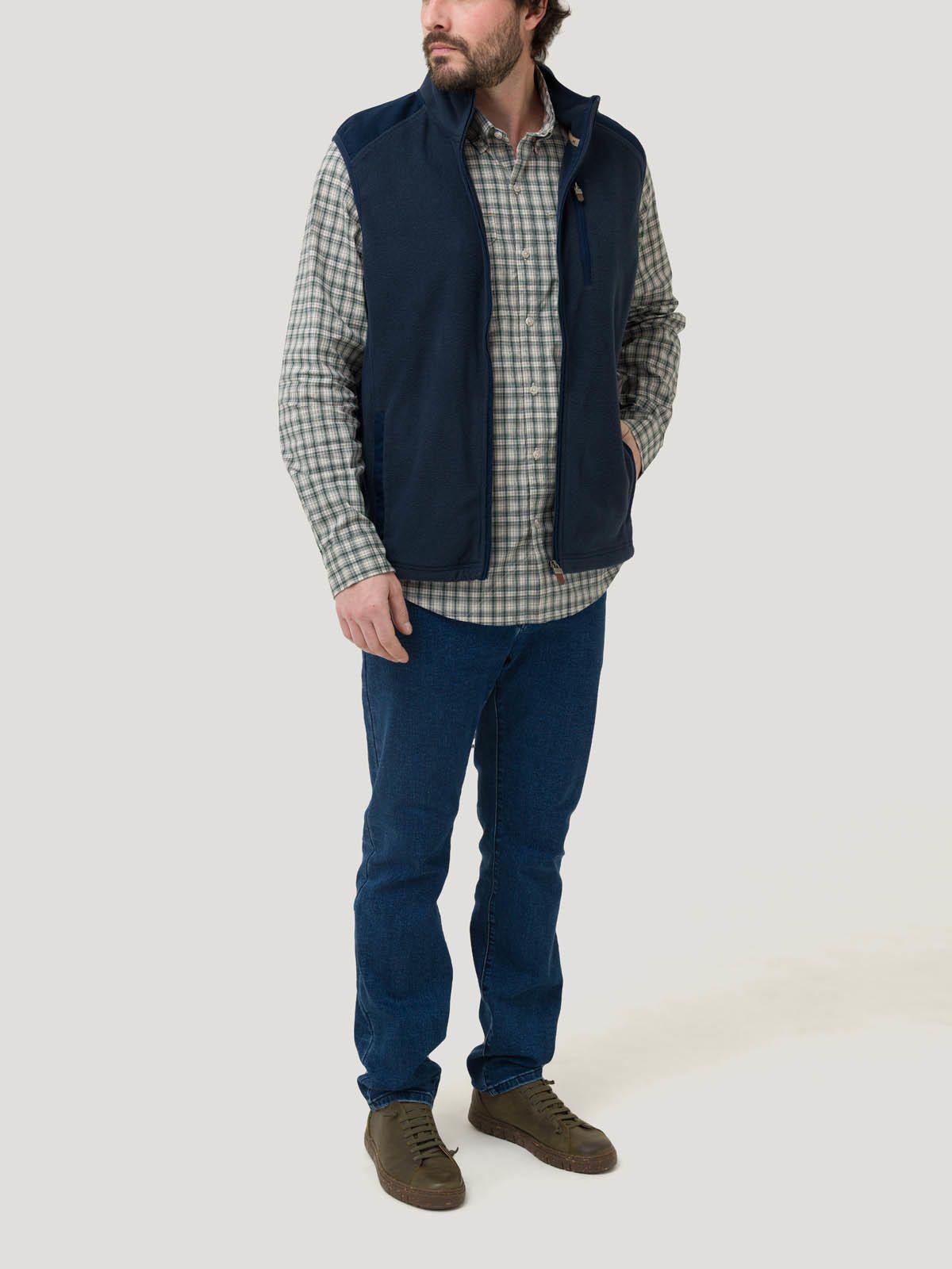 Polar Fibras Recicladas Hombre Portofino Azul-8