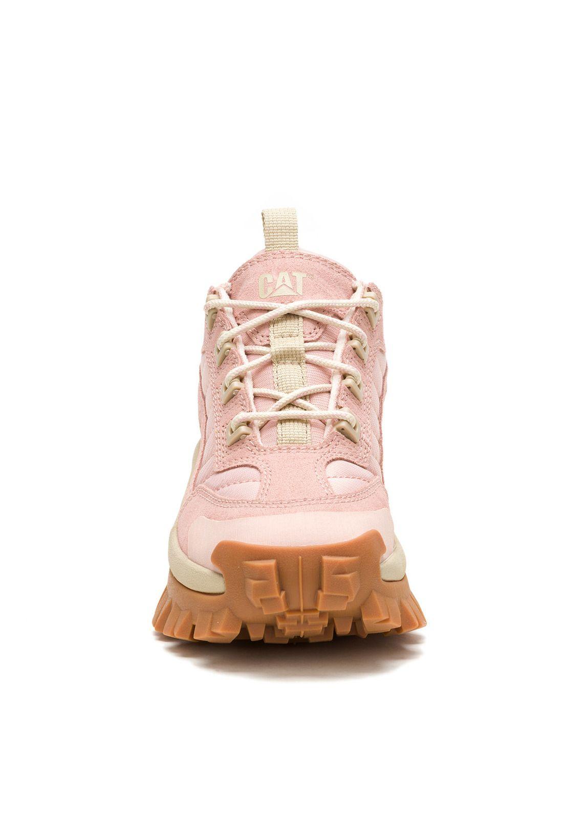 Zapatilla Cuero Mujer Intruder Rosa Palido-4