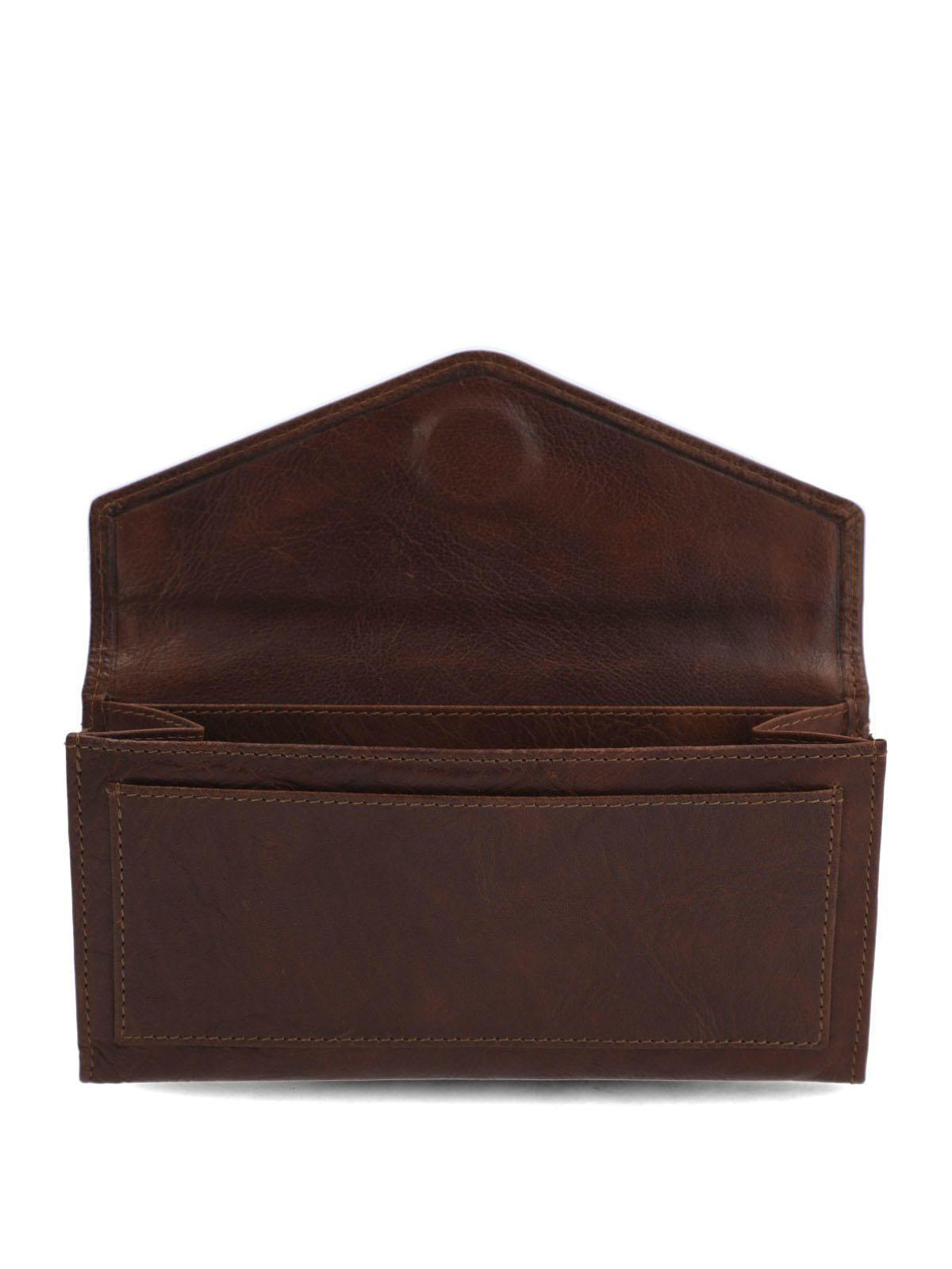 Billetera Cuero Mujer Vn Grady Flap Café-2