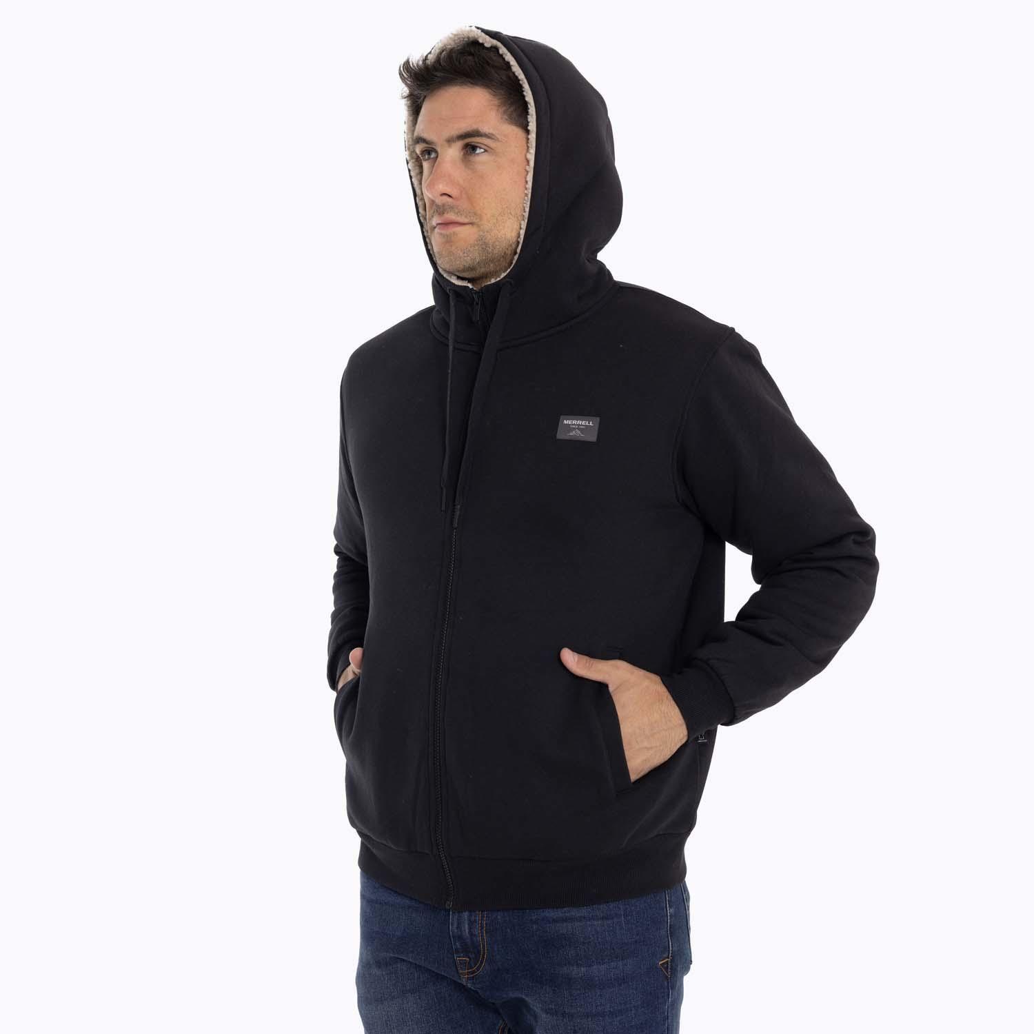 Poleron Hombre Gilla Negro Merrell-4