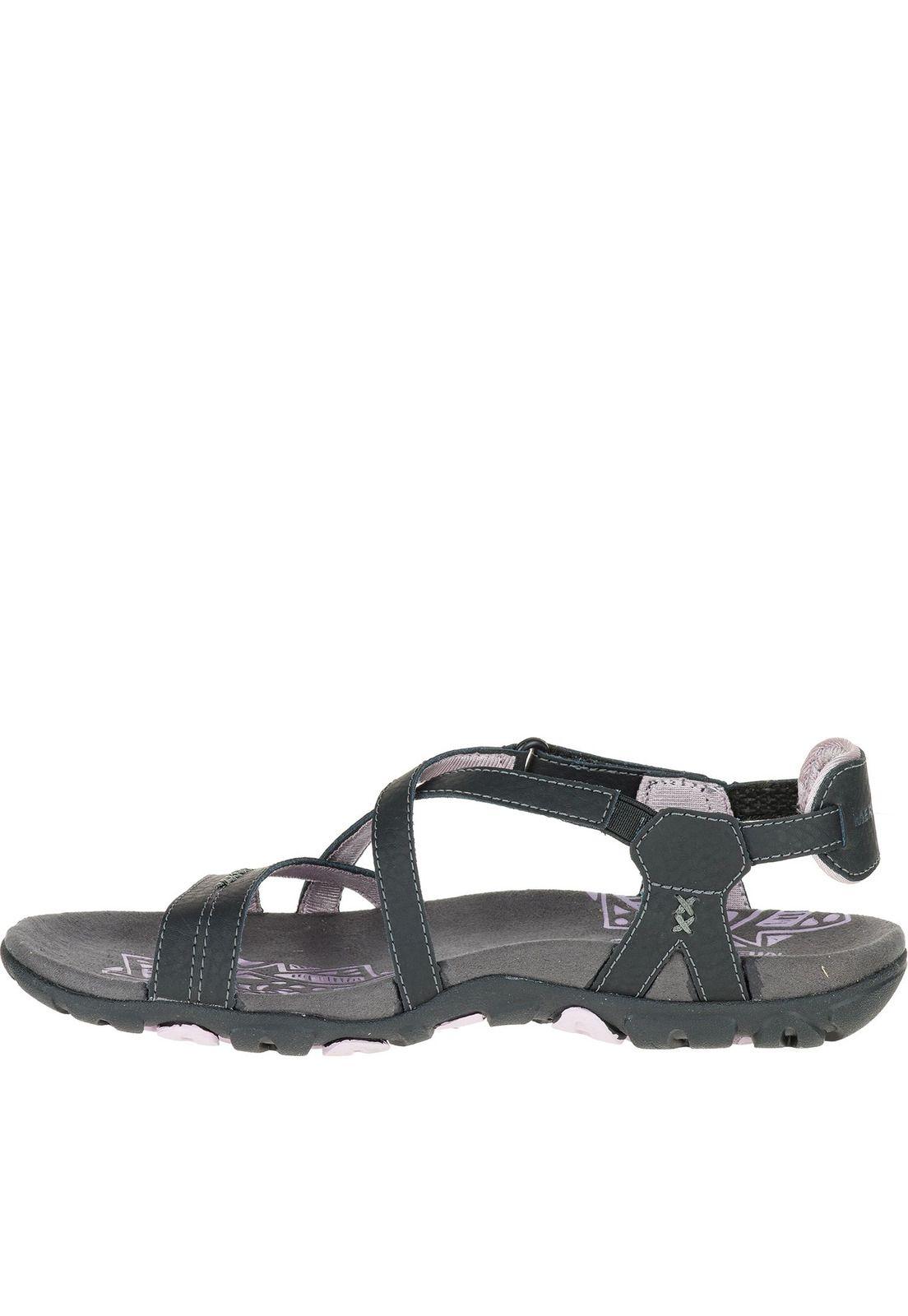 Sandalia Mujer Sandspur Rose Leather Negro-3