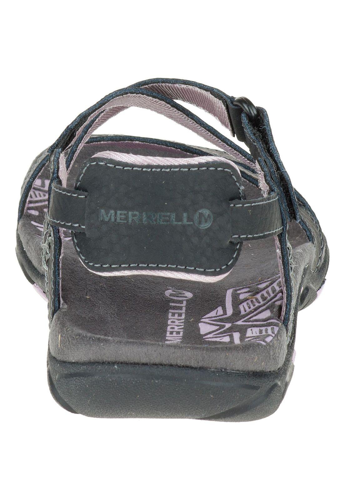 Sandalia Mujer Sandspur Rose Leather Negro-4