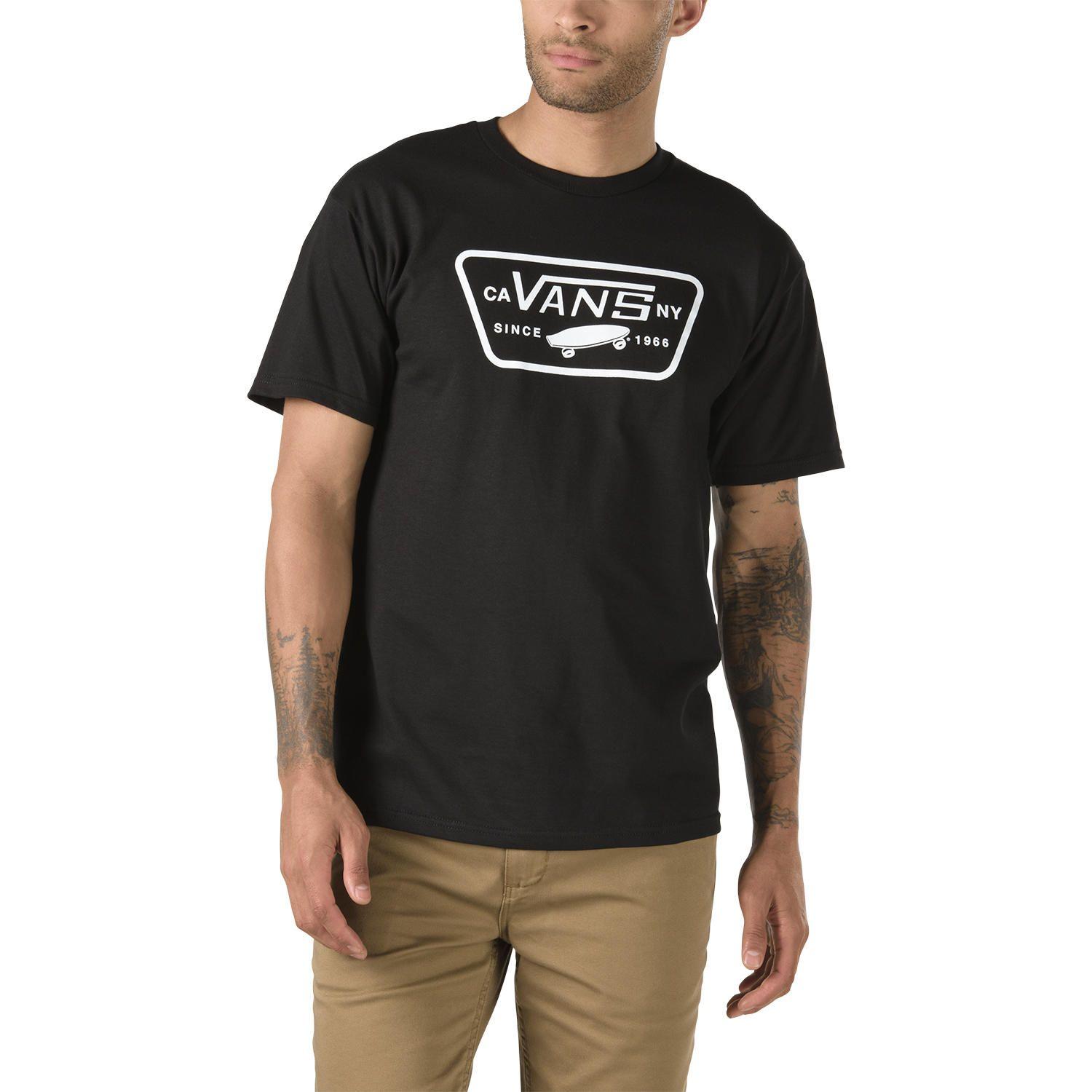 Polera M/C Hombre MN FULL PATCH Negra-0