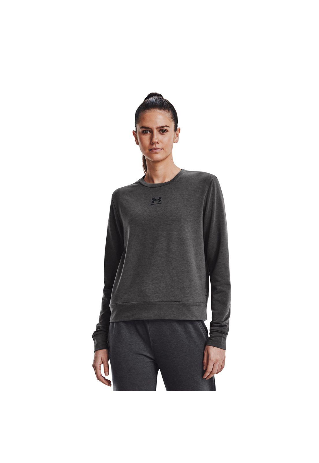 Polerón Mujer Rival Terry Crew Gris-3