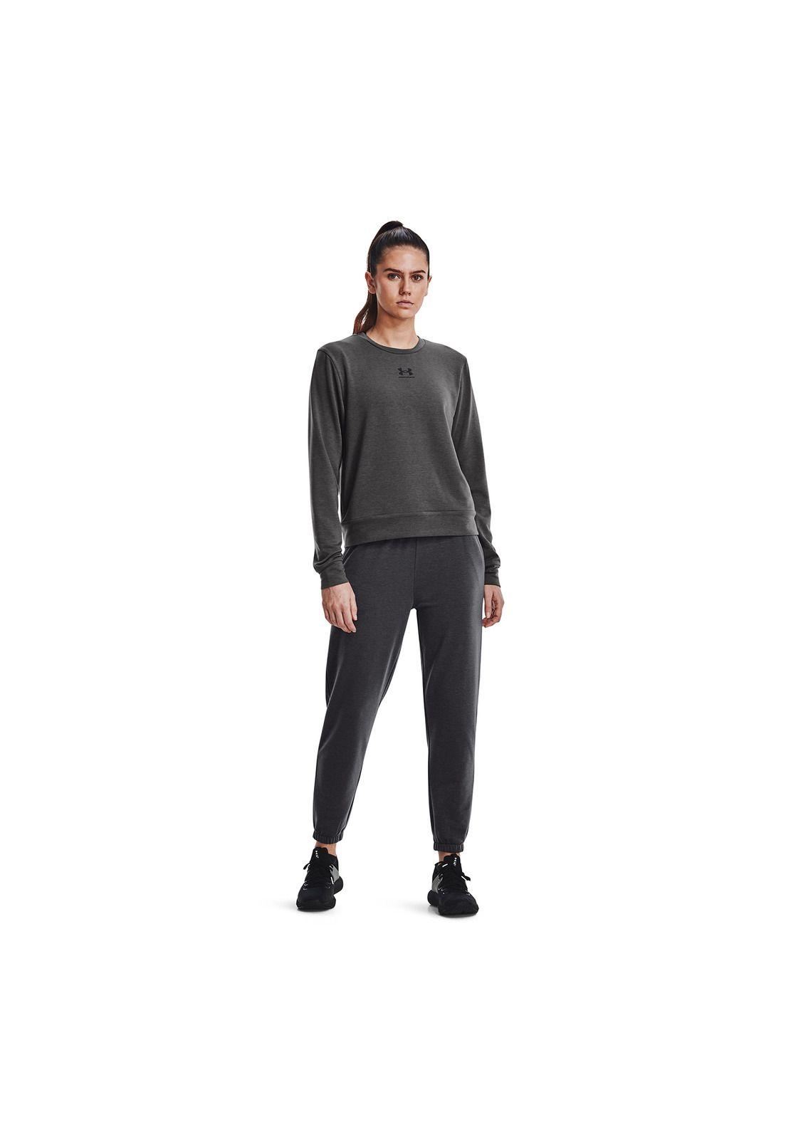 Polerón Mujer Rival Terry Crew Gris-5