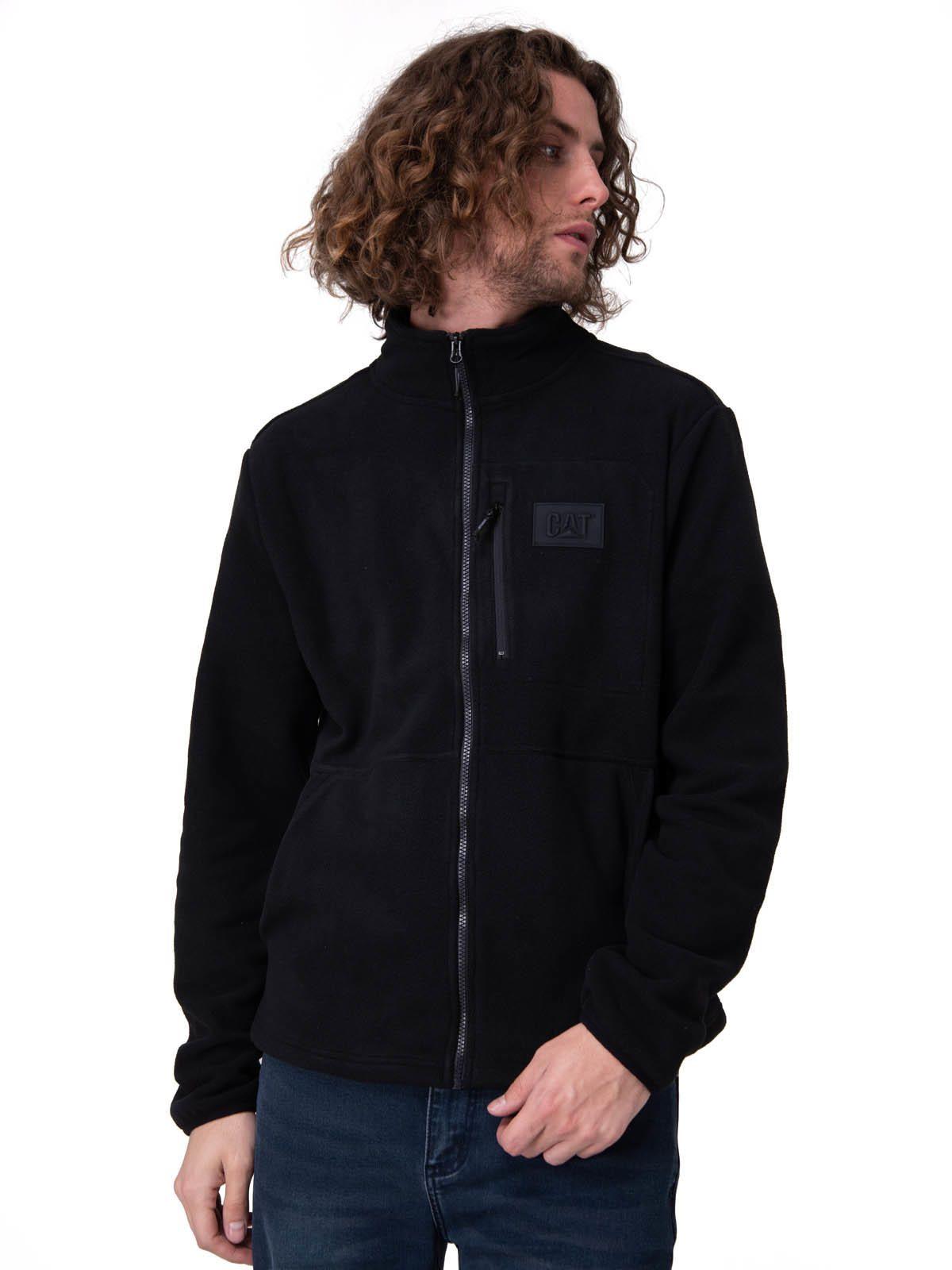 Polar Microfleece Full Zip Negro Hombre-1