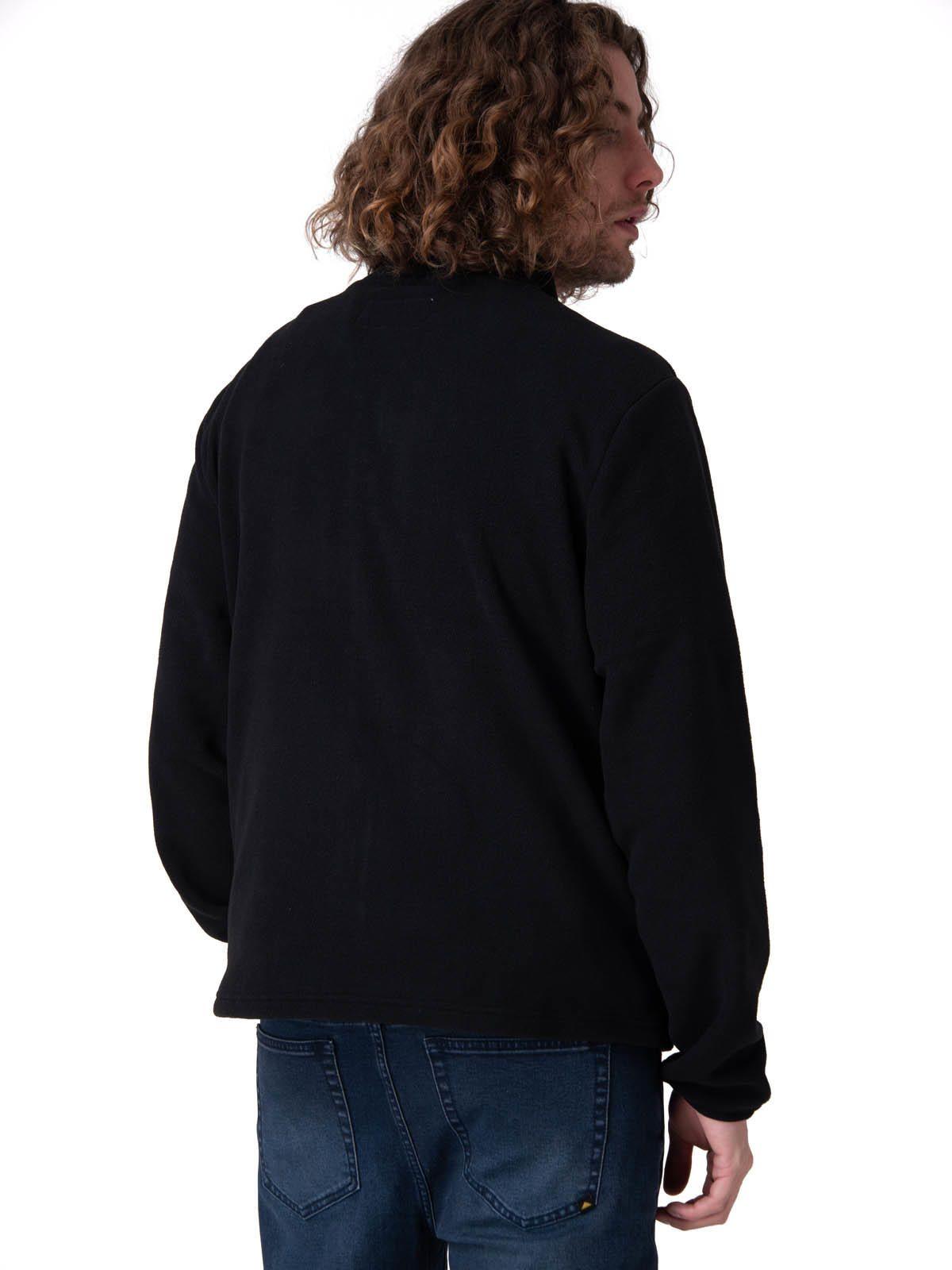 Polar Microfleece Full Zip Negro Hombre-3