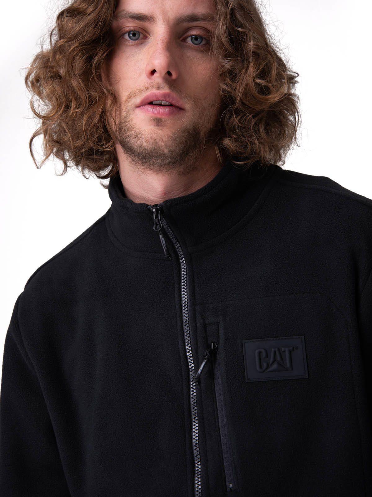 Polar Microfleece Full Zip Negro Hombre-4