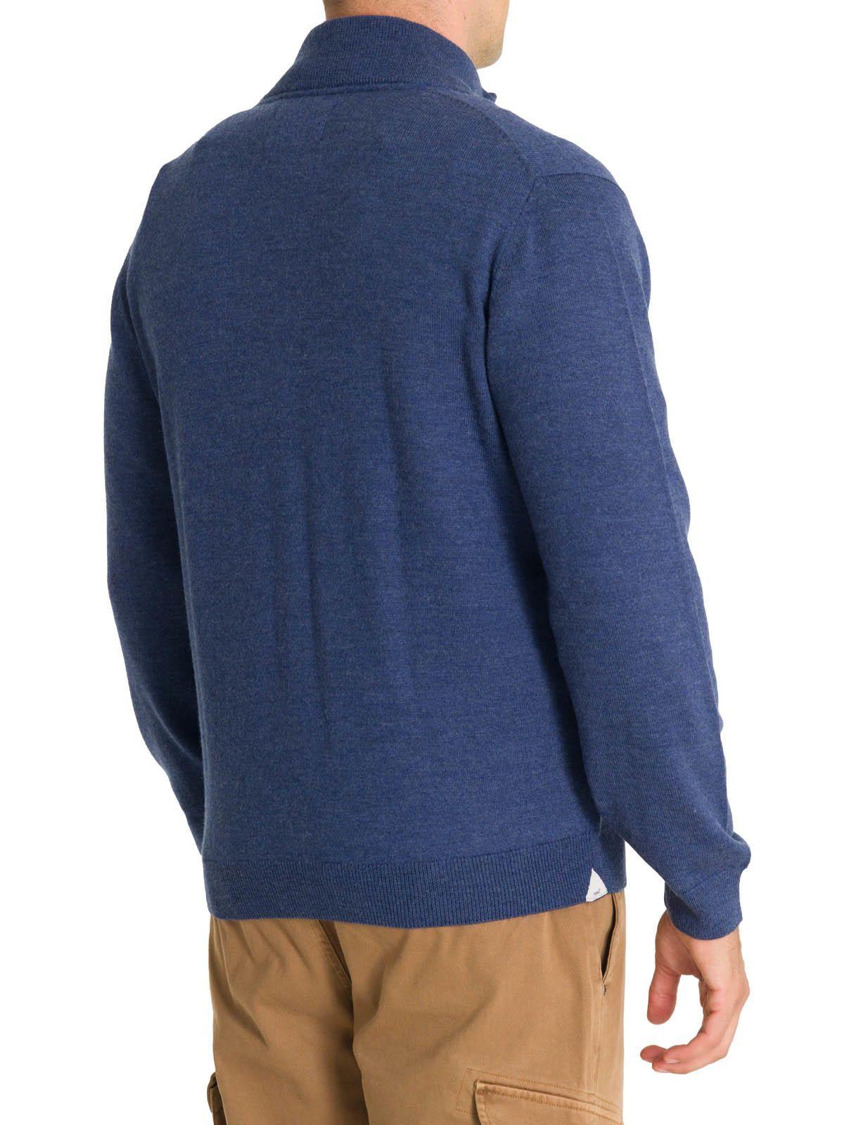 Chaleco Lana Merino Hombre Massafull Celeste-6