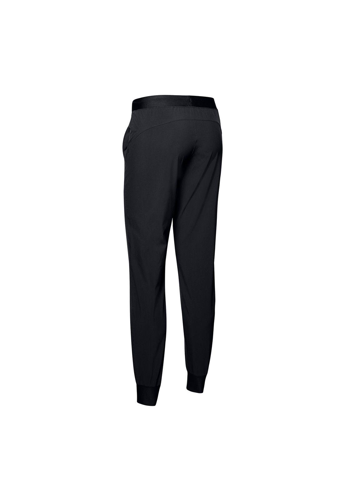 Pantalón Mujer UA Armour Sport Wove Negro-1