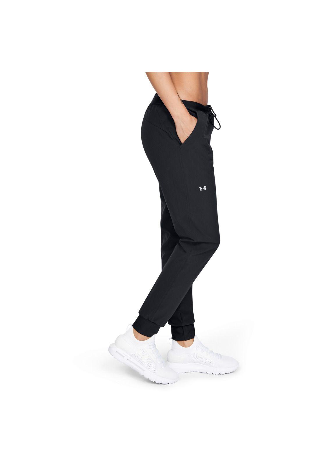 Pantalón Mujer UA Armour Sport Wove Negro-6