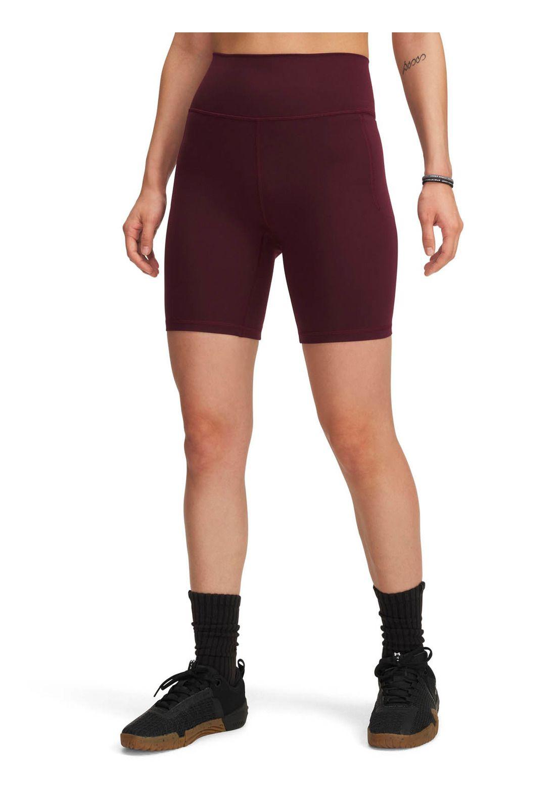 Calza de Training para Mujer Meridian 7" Rojo -0