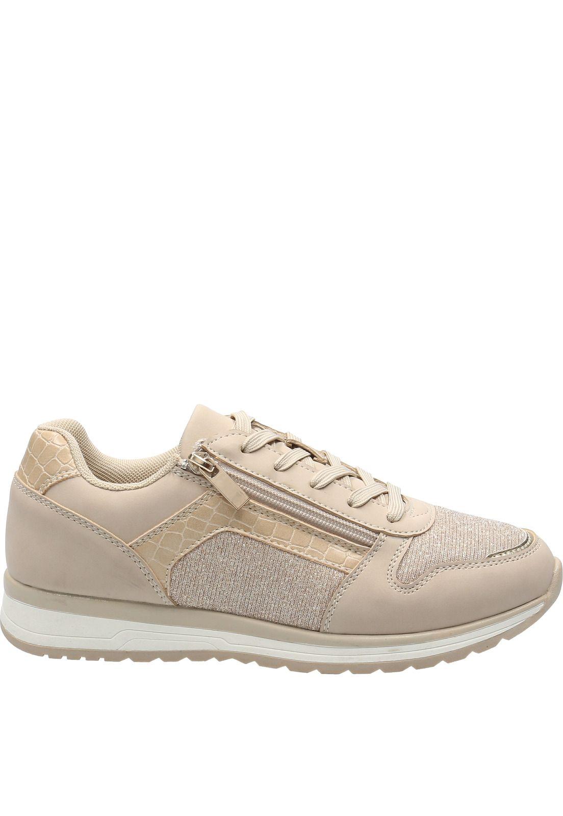 Zapatilla Mujer Irigny 2 Beige-1