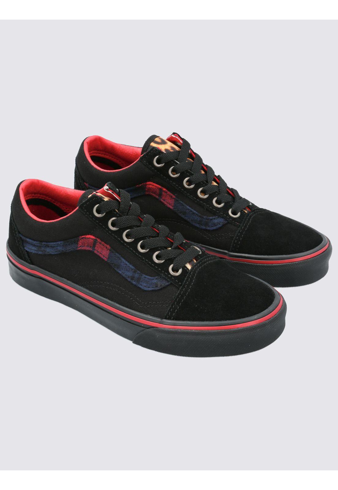 Zapatilla Urbana Mujer Old Skool Negro-0