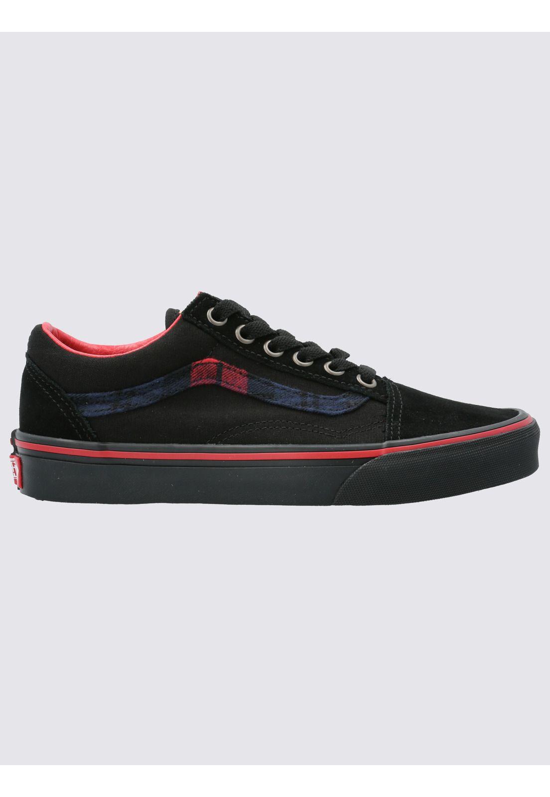 Zapatilla Urbana Mujer Old Skool Negro-1
