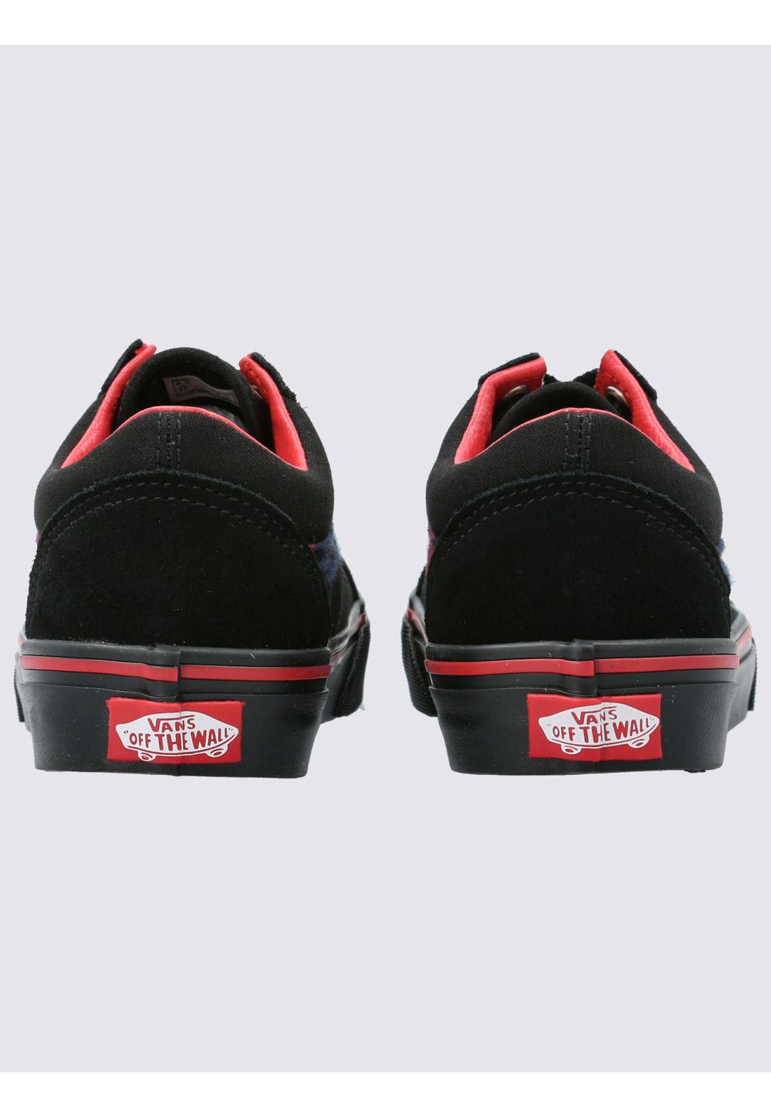 Zapatilla Urbana Mujer Old Skool Negro-4