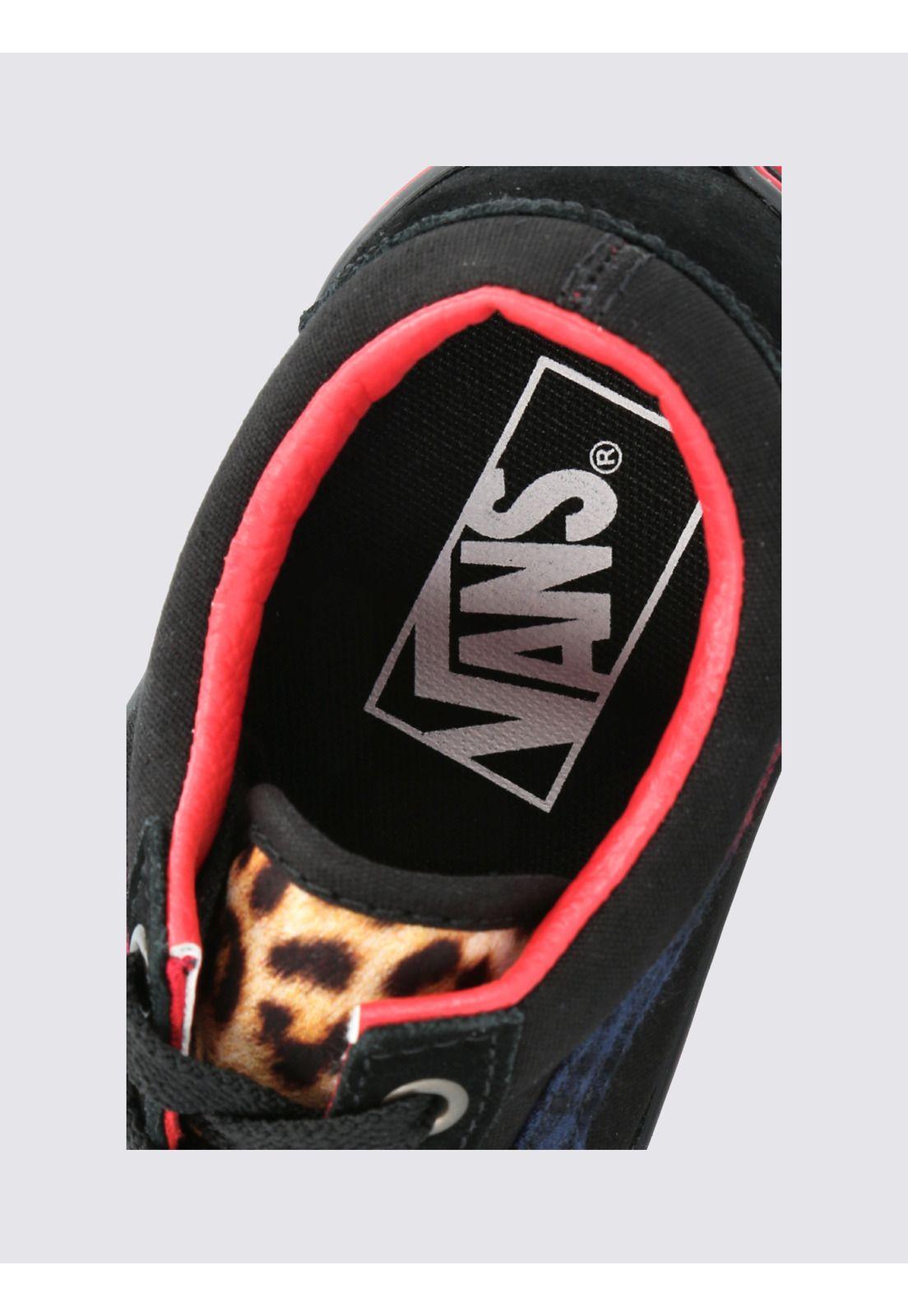 Zapatilla Urbana Mujer Old Skool Negro-5