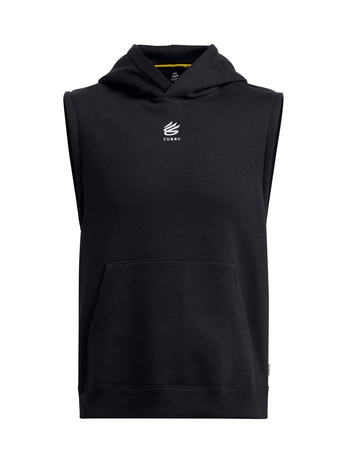 Polerón Sin mangas Basketball  Hombre Curry Splash Negro -0