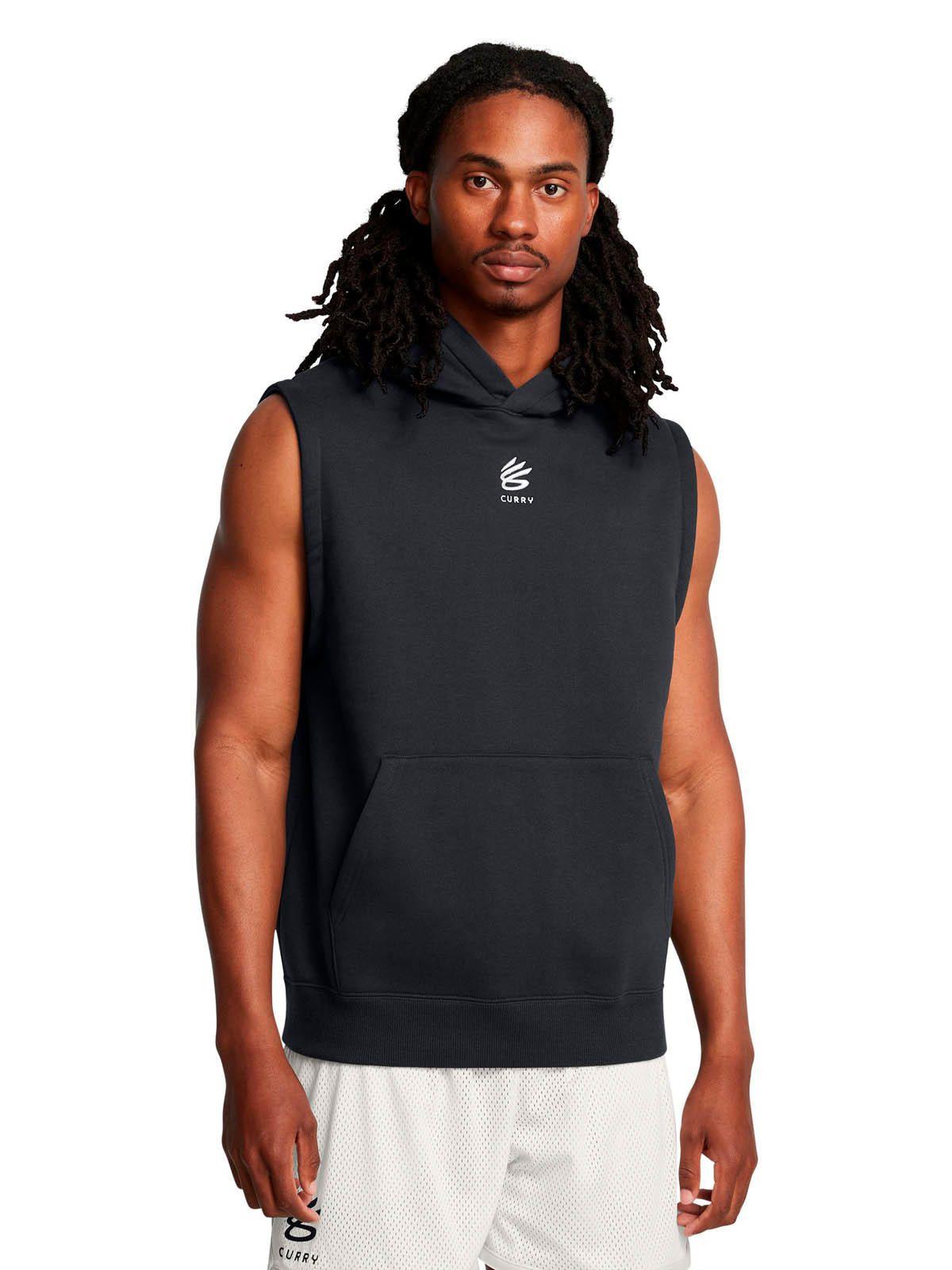 Polerón Sin mangas Basketball  Hombre Curry Splash Negro -3