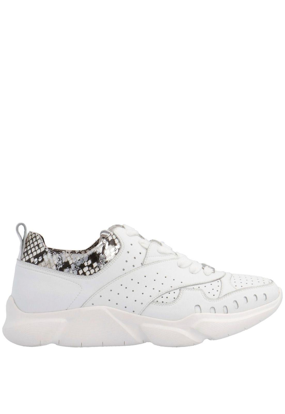 Zapatilla Cuero Mujer Ft-Brina Blanco-1