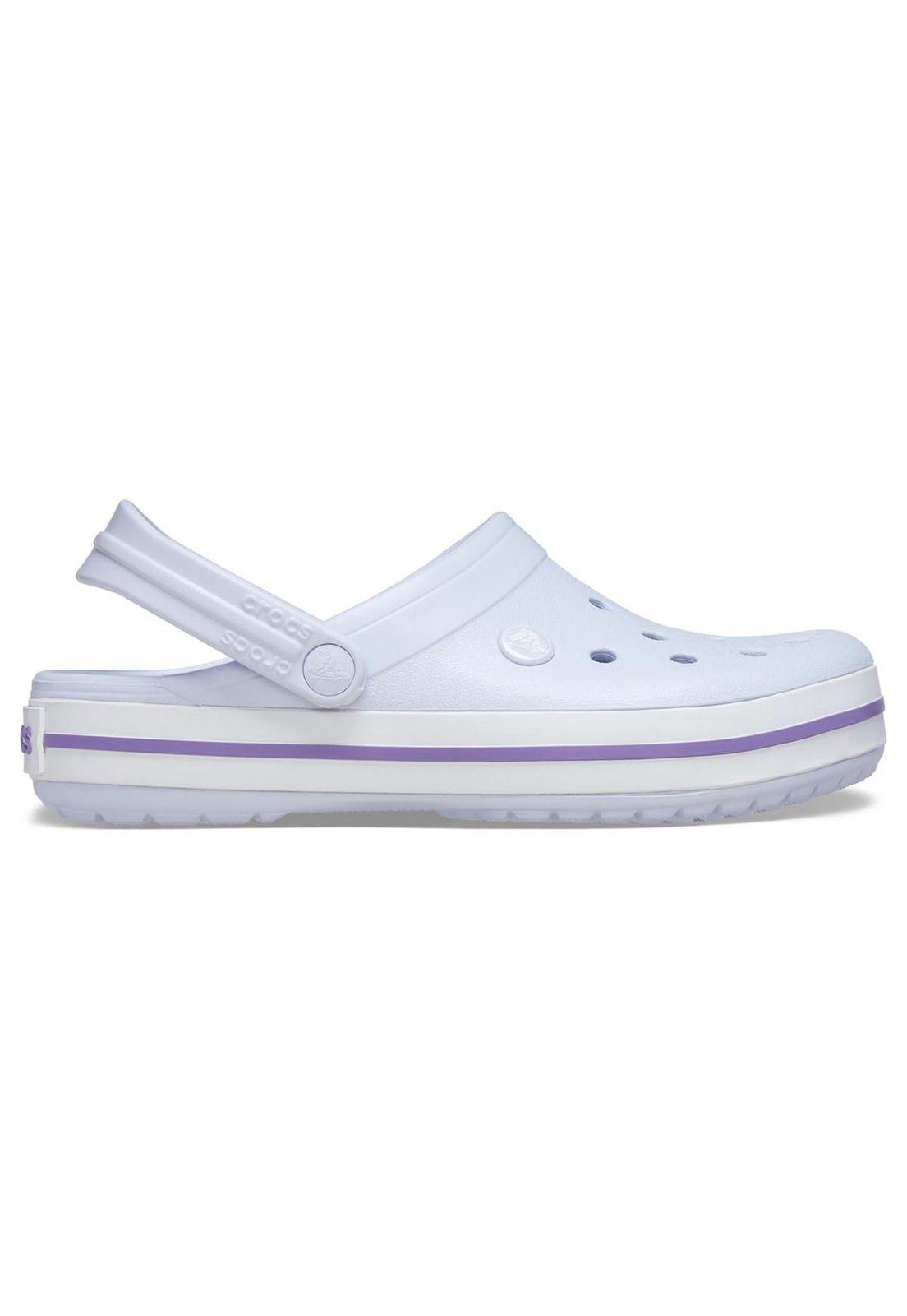 Zueco Crocs Mujer Crocband Clog Morado-0