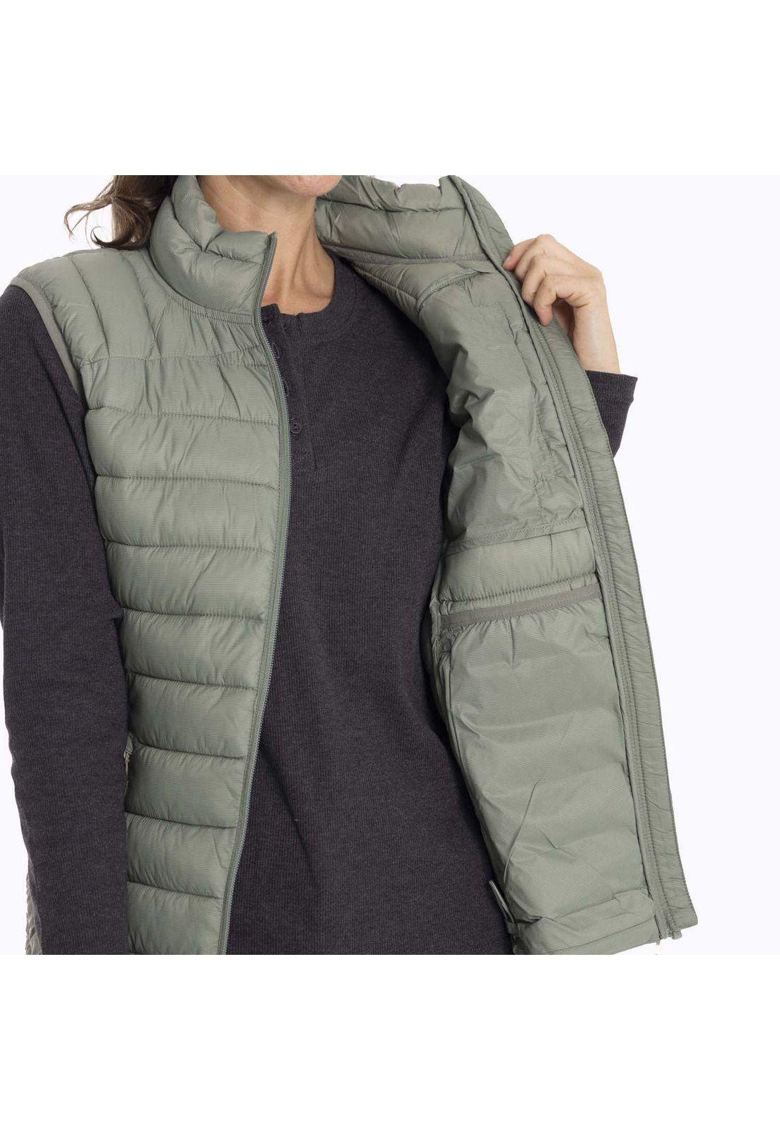 Parka Sin Mangas Mujer Innoko Vest Verde Merrell-5