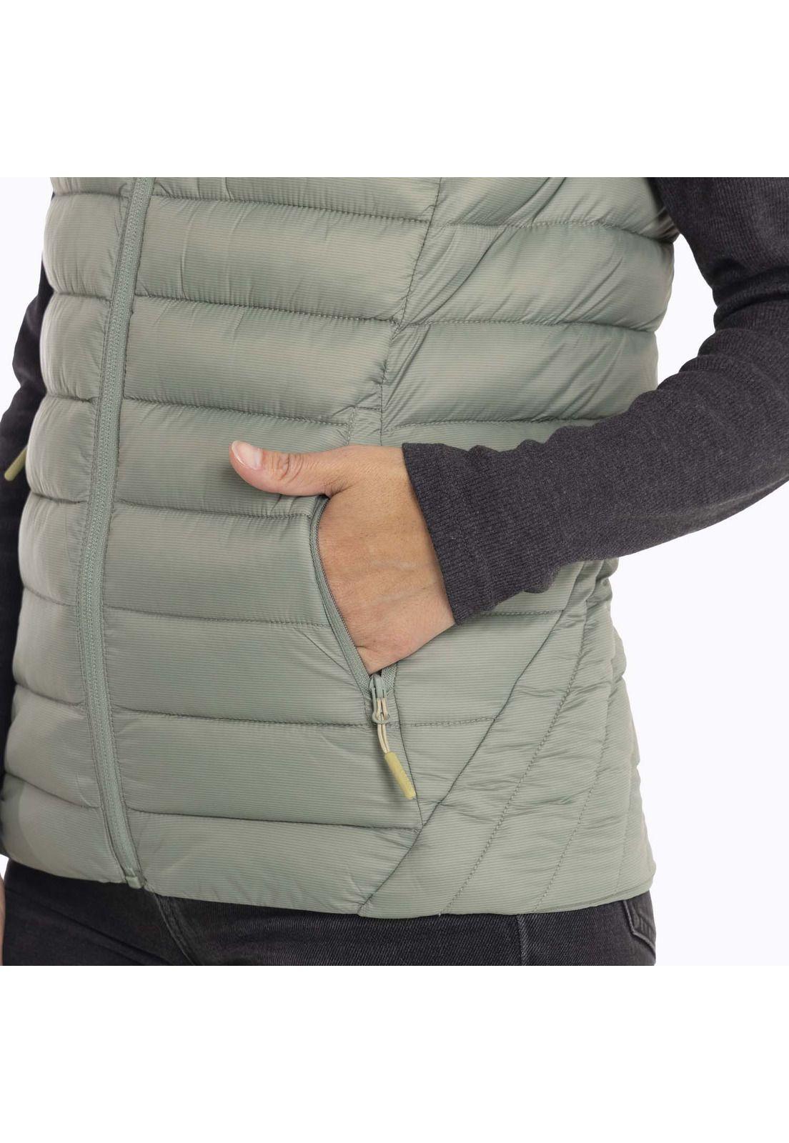 Parka Sin Mangas Mujer Innoko Vest Verde Merrell-7