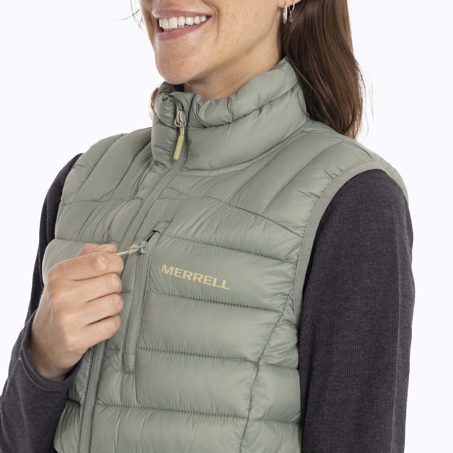 Parka Sin Mangas Mujer Innoko Vest Verde Merrell-6